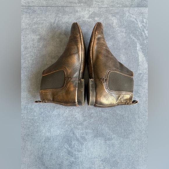 Frye Womens Jillian Chelsea Brown Leather Ankle Pull On Boots SZ 8M Rustic - Picture 5 of 8